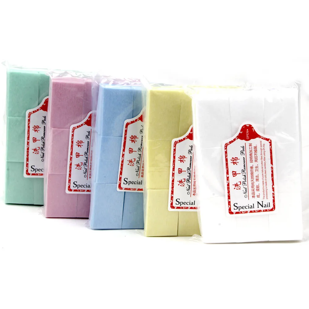 Nail polish remover Nail cotton pads Lint-Free Wipes Napkins Remover Cotton Wipes Pads Without Fiber For Manicure Art Cleaning Manicure Pedicure Gel Tools Cellulose Wipe
