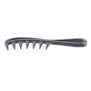 1 Pcs Wide Tooth Shark Plastic Comb Detangler Curly Hair Salon Hairdressing Comb Massage For Hair Styling Tool for Curl Hair 5