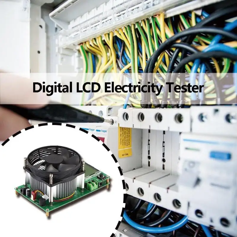 150W Digital Battery Capacity Tester Voltmeter USB Electronic Load Charger Indicator