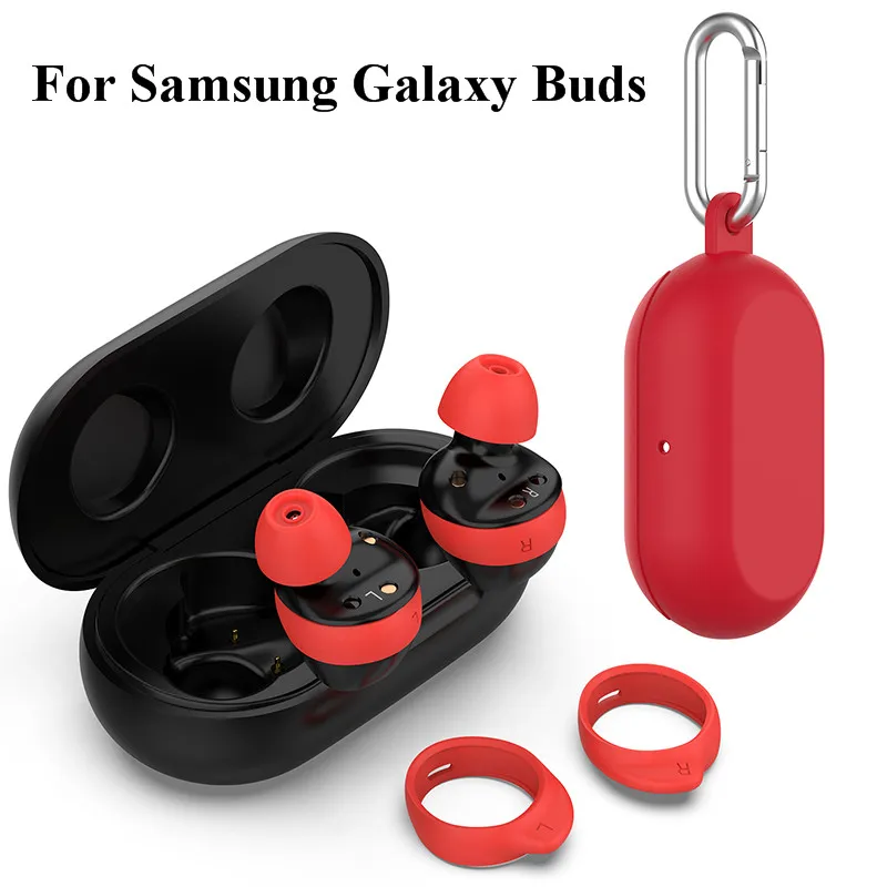 Силиконовый чехол для Samsung Galaxy Buds 2019 защитный наушников беспроводные наушники