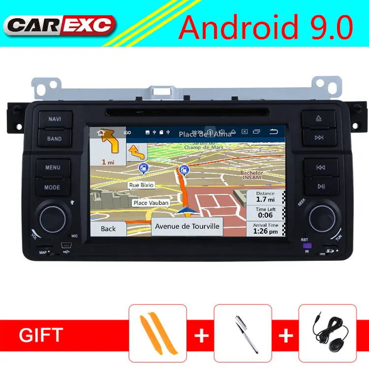 Android 9 0 для старой 3 серии E46/M3/316i/318i/320i/323i/325i/330i автомобильный dvd-плеер мультимедиа