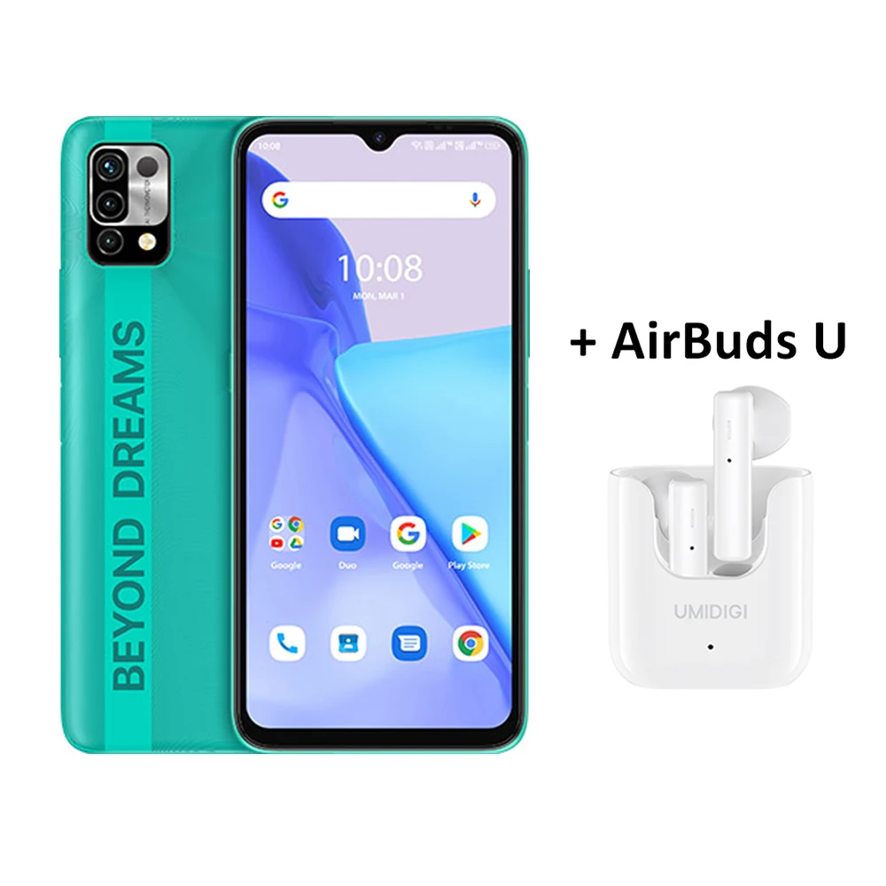 best mobile poco [In Stock] UMIDIGI Power 5 Global Version 128GB Smartphone Android 11 Helio G25 16MP AI Triple Camera 6150mAh 6.53'' Full Screen poco best camera phone UMIDIGI