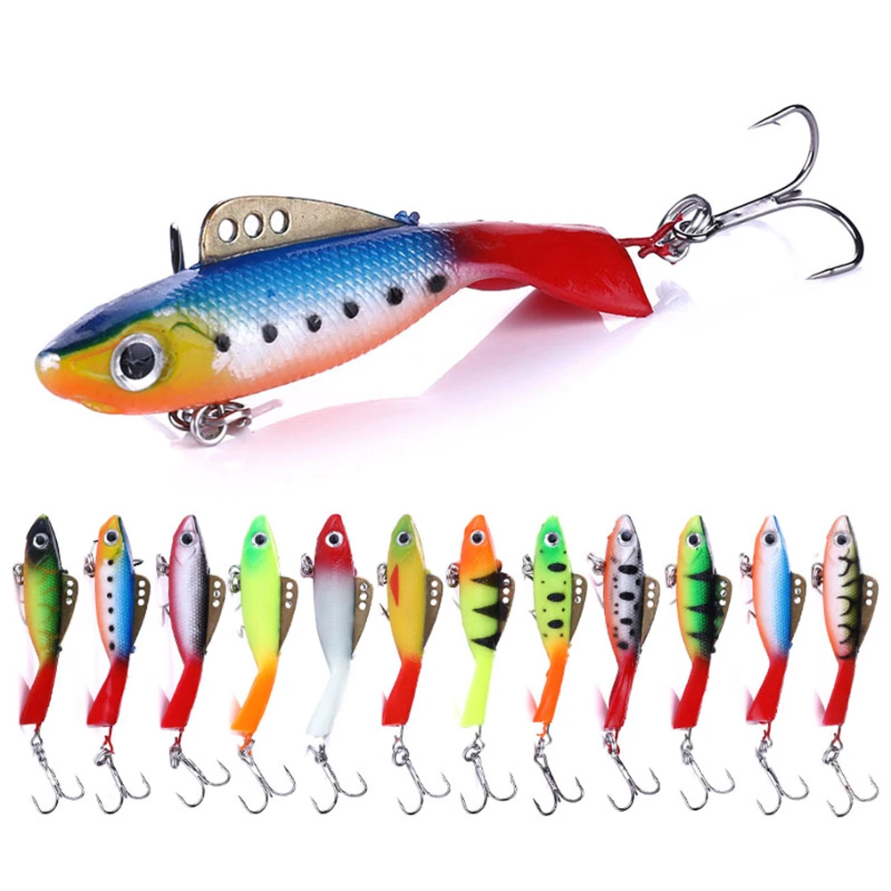 1 шт., 6,5 см, 19 г, баланс, VIB, приманка для рыбалки, воблер, Pesca, 3D глаза, искусственная приманка, свинцовая, для улицы, для зимней подледной рыбалки, инструмент