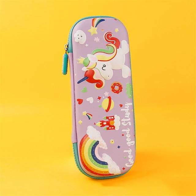 Kawaii Unicorn Pencil Cases Case Astuccio School Supplies Cute Stationery Licorne Etui Piorniki Material Escolar Trousse Scolair Pencil Case