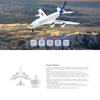 WLtoys XK A120 RC Airplane 2.4GHz 3 Channel 6-Axis Gyro Airbus A380 RC Plane Glider Throwing Wingspan Foam Planes Fixed Wing RTF 2