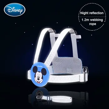 

Disney Baby Anti Lost Wrist Link Toddler Leash Safety Harness Luminous rope Cute Walking Hand Belt Band Anti-lost Wristband