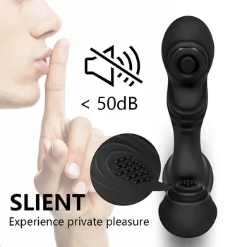 Prostate Massager Anal Butt Plug Vagina Anal Vibrator Male Masturbator prostate stimulator Sex Toy for Men sex shop products 6