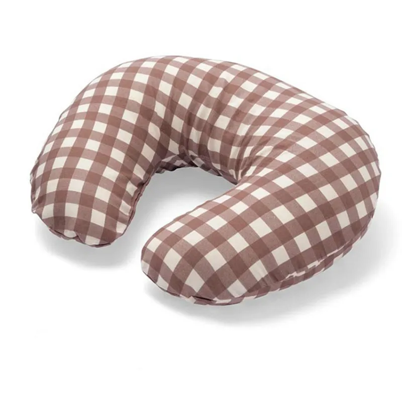 Многофункциональные детские подушки для беременных, u-образная подушка для грудного вскармливания, Детская Хлопковая поясная подушка для кормления, подушки для ухода за ребенком - Цвет: brown