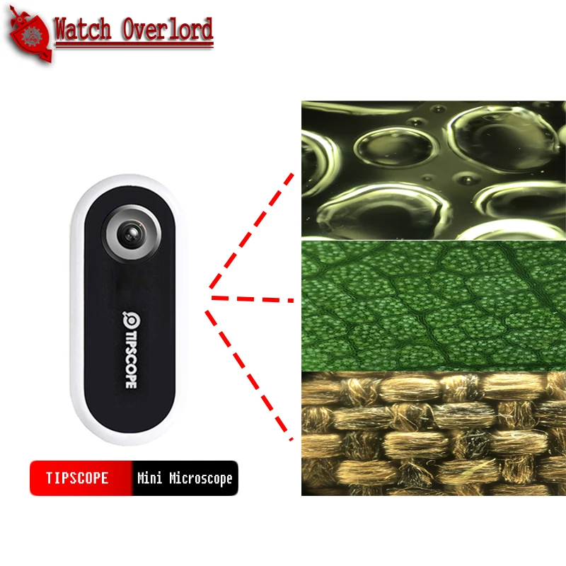 Увеличительная линза TIPSCOPE для Android iOS портативный микроскоп 20X 400X электронный
