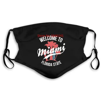 

Welcome To Miami Florida State Men's Summer Mask women kid's PM2.5
