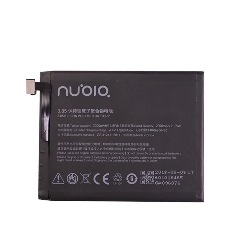 3000 мАч Сменный аккумулятор для zte Nubia M2 Lite M2Lite NX573J/M2 PLAY NX907J Z11 Li3829T44P6h806435 мобильный телефон