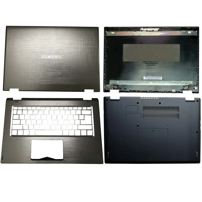 

NEW Original Laptop LCD Back Cover/Palmrest/Bottom Case For Acer Spin 3 SP314-51 SP314-52 14 inch Flip Touch Screen
