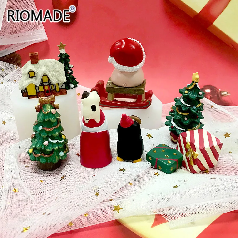 Santas In Cars Lovely Christmas Cake Molds Silicone Chocolate Mold Easy  Clean for Baking - Silicone Molds Wholesale & Retail - Fondant, Soap, Candy,  DIY Cake Molds