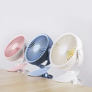 

Creative Personality Mini Mute Desktop Fan Charging Usb Clip Fan Student Fan Summer Portable Small Fan