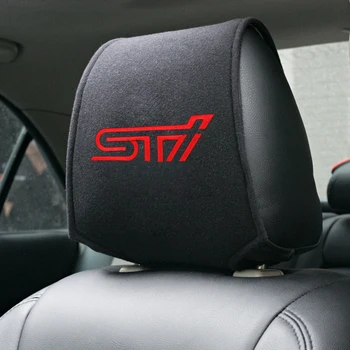 

Hot car headrest cover for Subaru STI Impreza Forester Tribeca XV BRZ car styling
