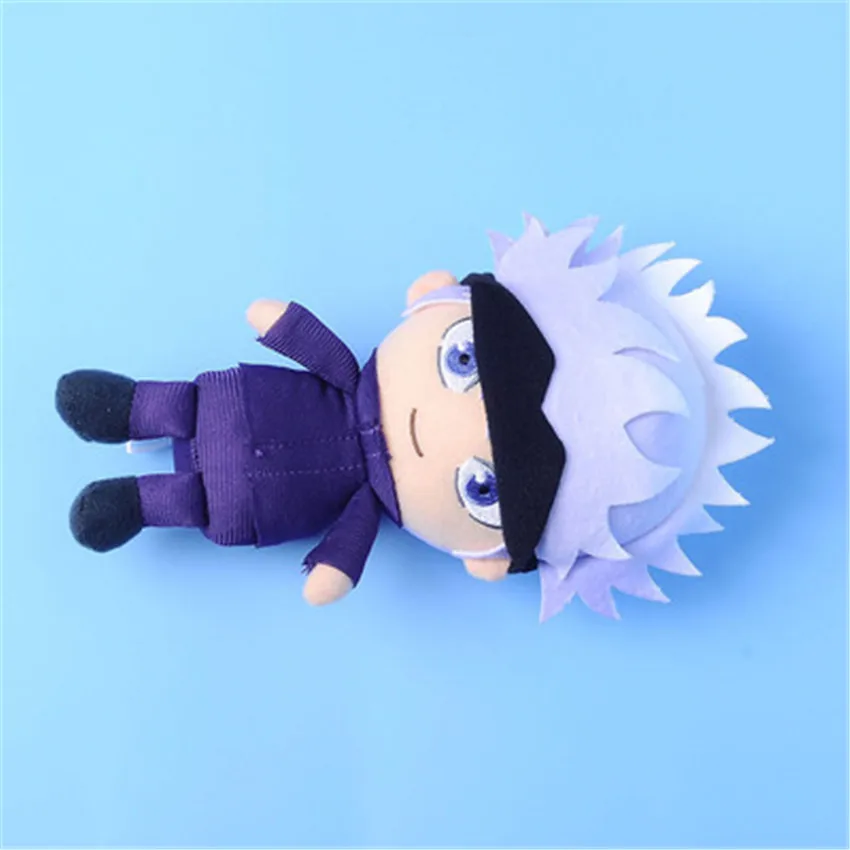 Takerlama 10cm 15cm Jujutsu Kaisen Gojo Satoru Plushie Doll Anime Stuffed Toy Plush Pendant Keychain For Children Birthday Gift -Zentai shop online H8658096737214b7991c43f13a86150a11.jpg