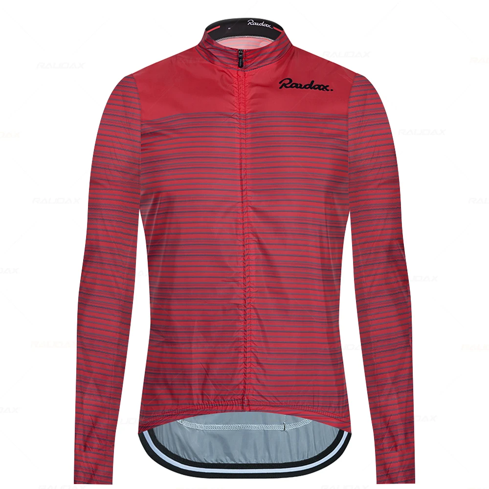 Men Cycling Jacket Raudax Windproof Cycling Clothing Bike Shirt MTB Bicycle Riding Running Spring Autumn Winter Jacket Coat