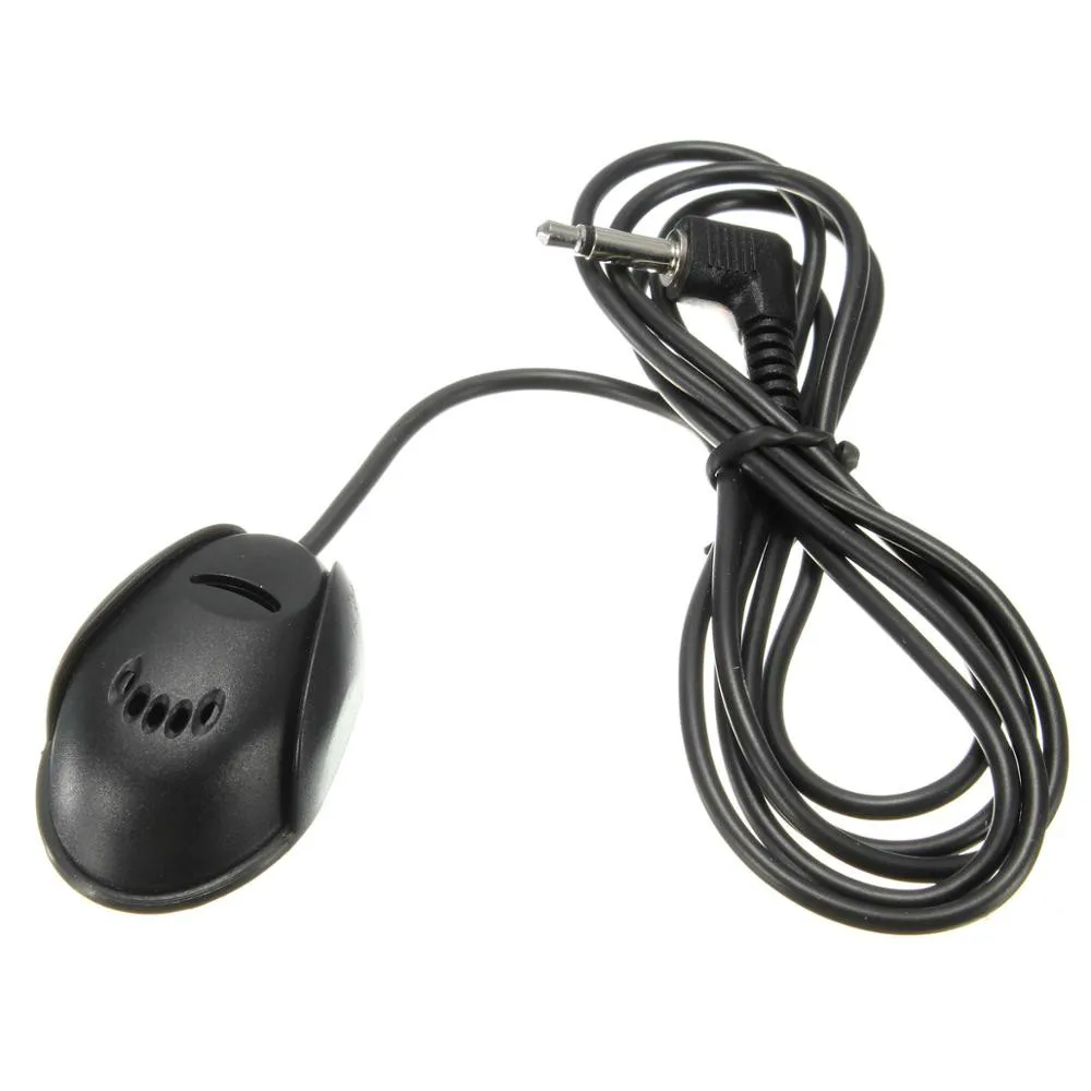 Mini 3.5mm Wired External Car Microphone Mic For Car DVD Radio Stereo Player HeadUnits wireless microphone system