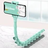 New Cute Caterpillar Lazy Bracket Mobile Phone Desktop Bicycle Car Holder Worm Flexible Suction Cup Stand Home Wall Live Support ► Photo 2/6