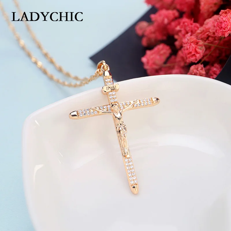 Классическое ожерелье LADYCHIC с кубическим цирконием Трендовое мужское и женское