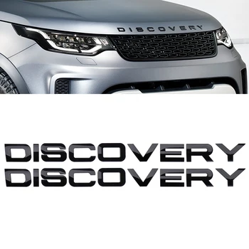 

Glossy Black DISCOVERY Hood Sticker Trunk Sticker For LAND ROVER DISCOVERY 3 4 2 5 Sport Emblem Badge Sticker Car Body Decals