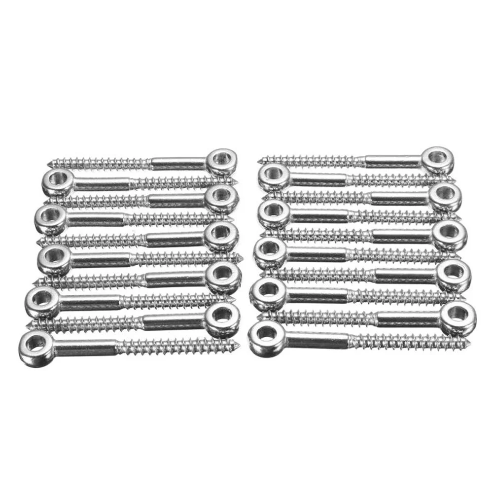 

10 X Stainless Steel Wire Rope Balustrade Jaw/Swage Fork Turnbuckle Tools Set