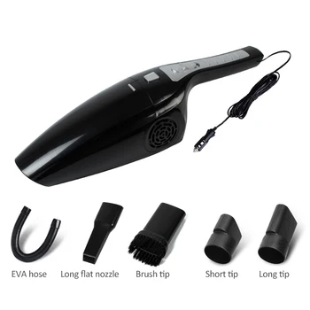 

12V 120W Car Vacuum Cleaner Portable Filter High Power Wet & Dry Vacuum Cleaner For Car Interior & Home & Computer