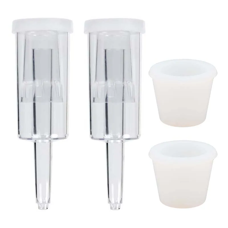 Plastic 3-Piece Airlock and Silicone Carboy Bung for Wine Making and Beer Making Kombucha (Pack of 2)