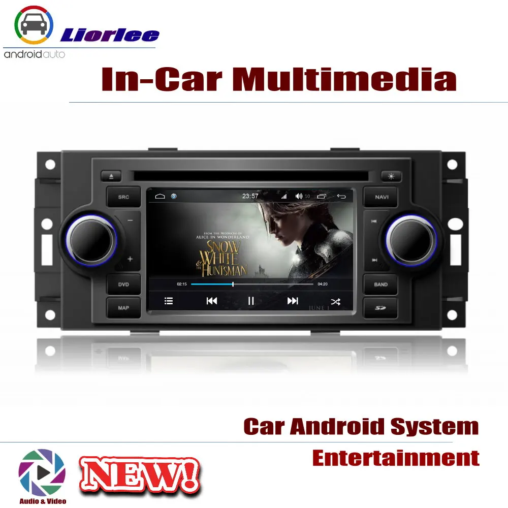 Автомобильный DVD плеер с GPS навигацией для Dodge Durango 2004 ~ 2007 мультимедийная система