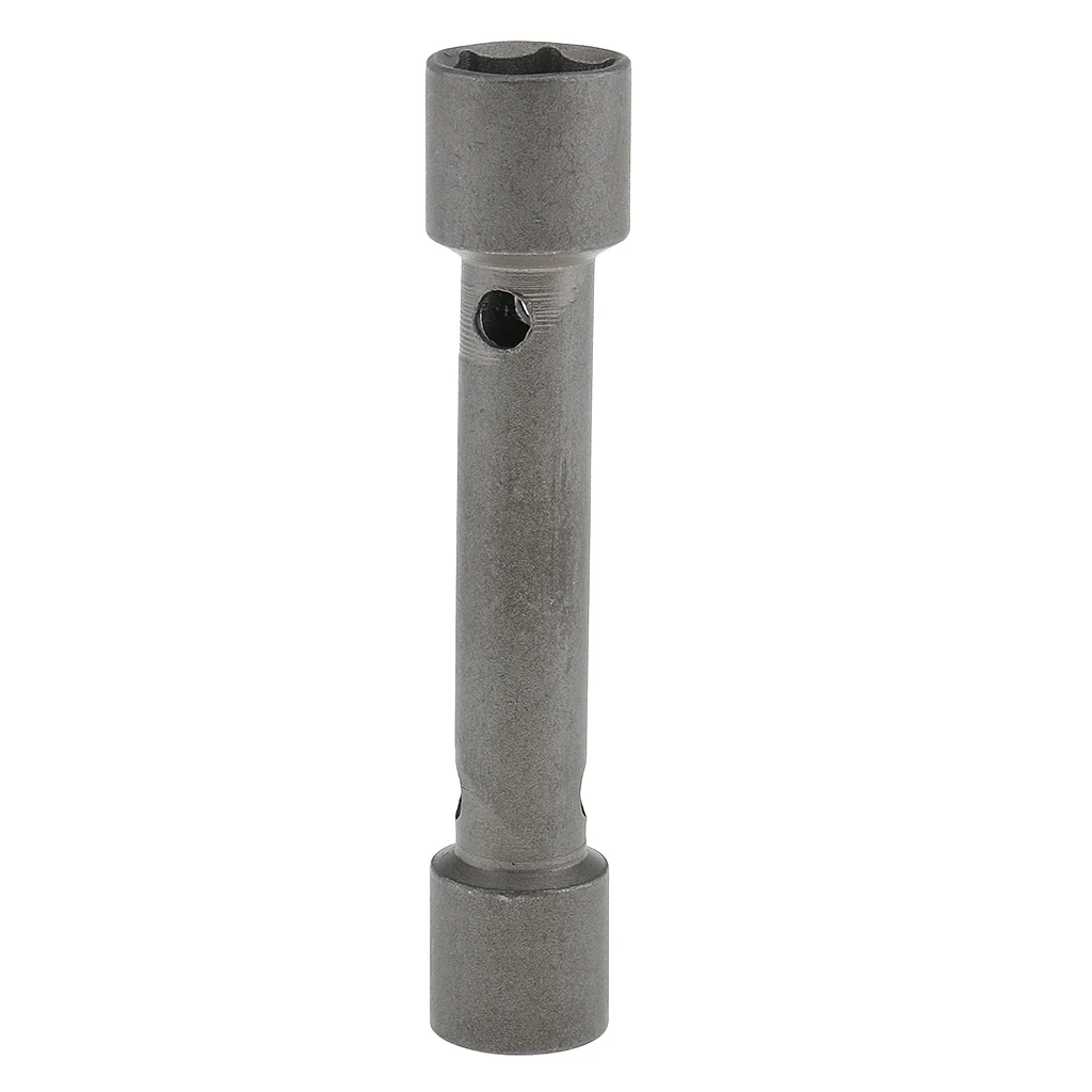 Double End Spark Plug Socket Wrench 16/18mm Galvanized Deep Reach Wrench Socket Tire Tools for Motorcycle Auto Repair 118mm