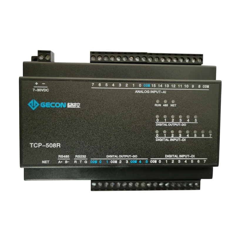 ModbusTCP модуля локальной сети &quotEthernet 16 аналоговые входные 8-канальный Переключайте