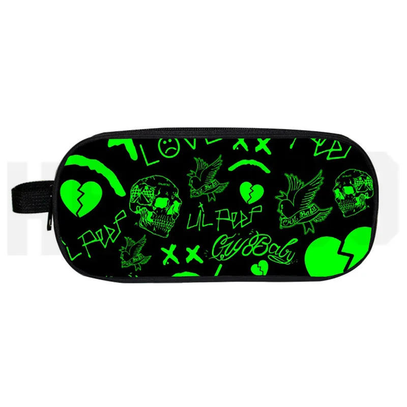 

Женский модный чехол-карандаш с 3D принтом Lil, косметичка с открытым рисунком, косметический чехол на молнии, школьные принадлежности для девочек