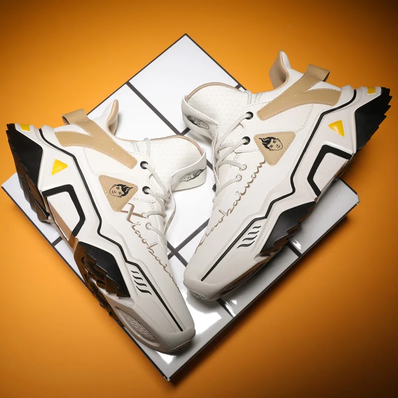 BOUSSAC Men's Basketball Shoes Air Cushion Basketball Sneakers Anti-skid High-top Couple Shoes Breathable Basketball Boots BOUSSAC Men's Basketball Shoes Air Cushion Basketball Sneakers Anti-skid High-top Couple Shoes Breathable Basketball Boots
