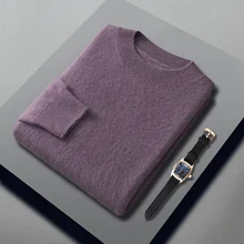 Zocept 2021 New Fashion Brand Knitted Winter Sweater Men Pullovers Round Neck Thick Cashmere Jumpers Casual Loose Men's Clothing