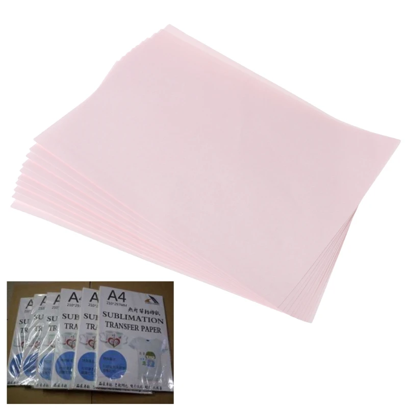 10 10 Pcs Iron on Inkjet Heat Transfer Printing Paper for T Shirts A4