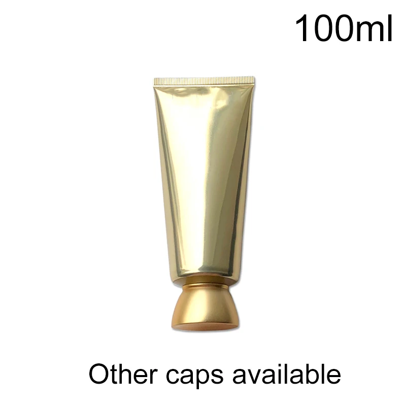 100 мл Золотая пластиковая трубка 100 г косметический лосьон крем для ухода за кожей мягкая бутылка шампунь зубная паста Упаковка Контейнер