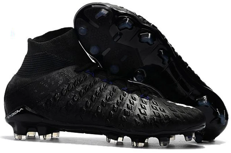 Мужские футбольные бутсы с высоким голенищем FG Hypervenom Phantom III DF футбольные бутсы neymar IC футбольные бутсы Бутсы мужские футбольные бутсы