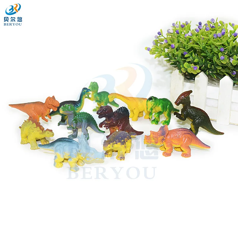 

Jurassic Bag Dinosaur Model Toy Plastic Solid Dinosaur Toy T-Rex Stegosaurus Model