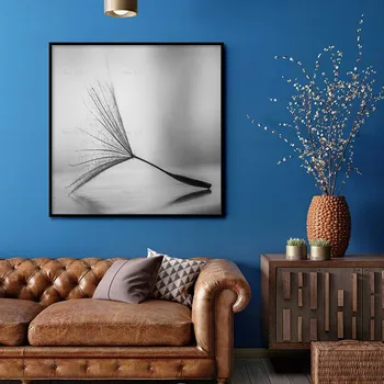 

Black White Canvas Paintings Plant Dandelion Print Poster Home Decorations for Living Room Pictures Wall Art