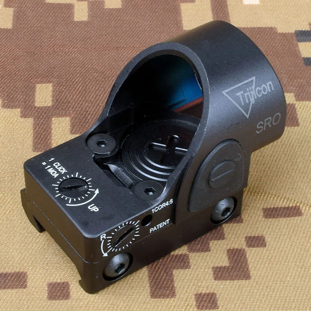 Мини RMR SRO Red Dot прицел страйкбол/охотничий рефлекторный прицел подходит 20 мм Вивер рейка для коллиматора Глок/винтовка