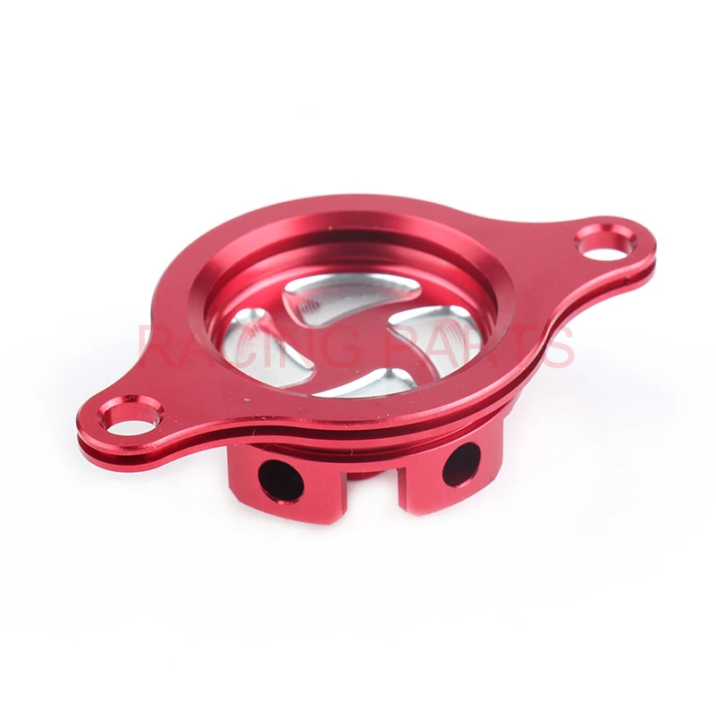 CNC масляный фильтр очиститель Крышка ДЛЯ CRF 450R CRF450R 09-16 2010 2011 2012 2013 15 внедорожный мотоцикл