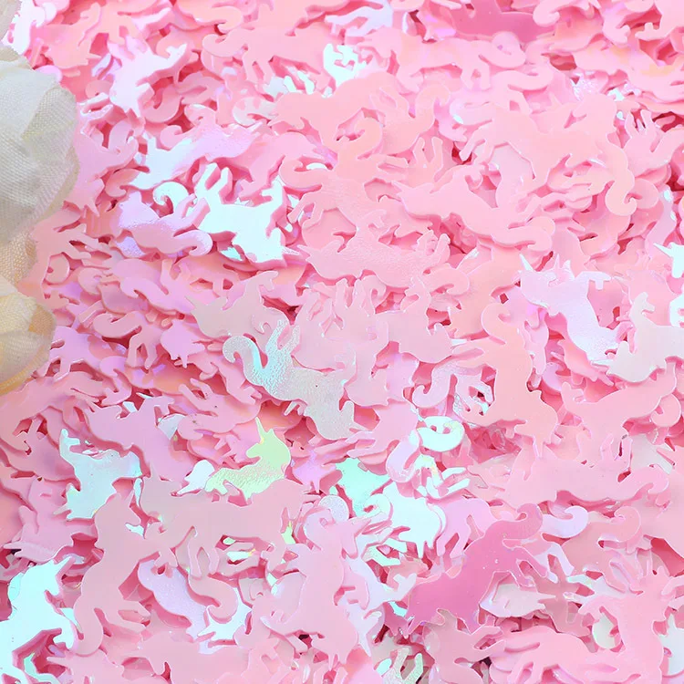 10g AB Colors 15*20mm Unicorn Shape Loose Sequins diy Handmade Level Stage Performances Garments Sewing Accessories Paillettes
