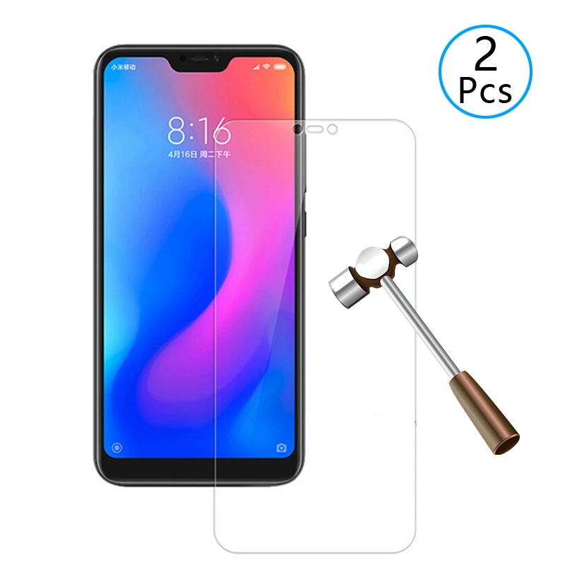 2 шт закаленное стекло redmi 6 6A чехол для Xiaomi 5 5a a5 a6 полное покрытие Защитная пленка