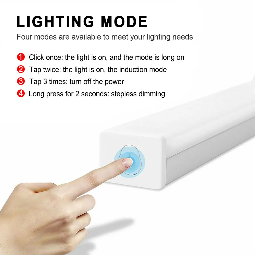 6 10 14 20led sensor de movimento