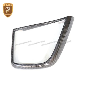 

Carbon Fiber interior Trims Control Panel For Audi R8 carbon fiber Parts Body Kits Modification Car Styling
