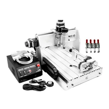 

cnc Engraving lathe machine 3040Z DQ 3axis or 4axis cnc router with ball screw