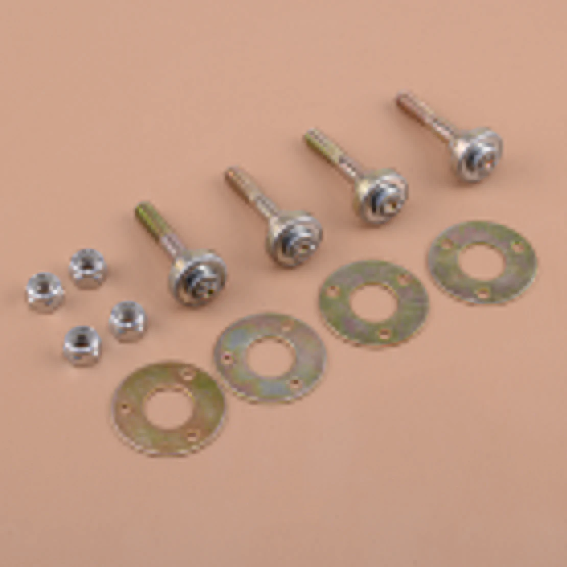 

LETAOSK 4 Set of M8x55mm Furniture Rocking Chair Bearing Connecting Piece Screws Bolts Kits Accessories