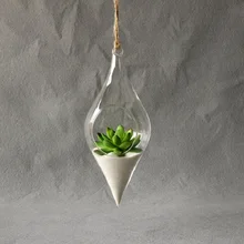 Подвесная стеклянная ваза, подвесная Террариум, гидропонный цветочный контейнер, домашняя креативная подвесная ваза, домашний декор, Прямая поставка