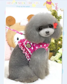 

New Pet Supplies Dog Chest Straps Traction Ropes Pet Clothes Have Two Colors Are Available and Have Good Quality Free Shipping