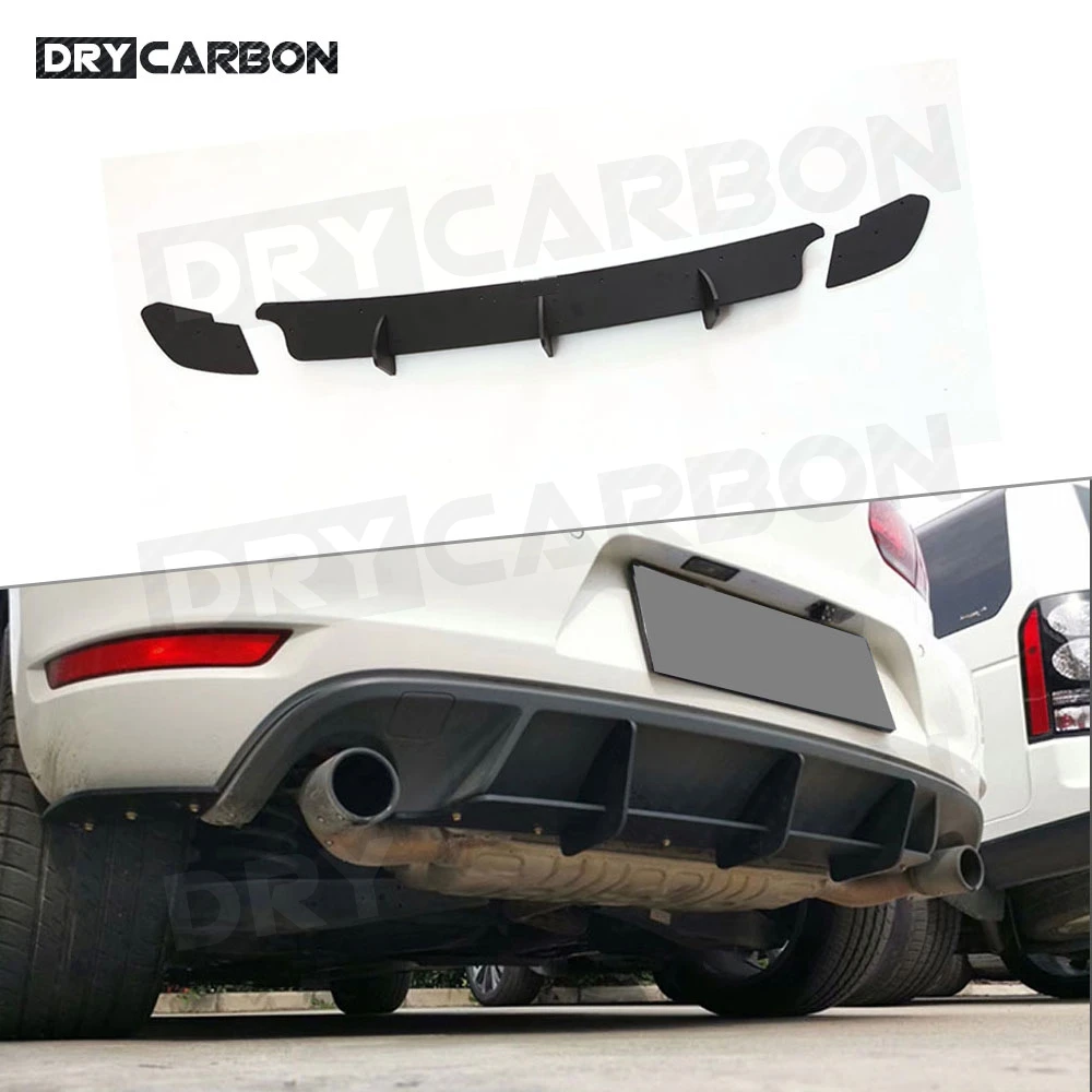 Высокое качество ABS задний диффузор для губ Накладка Volkswagen VW Golf 6 VII MK6 GTI R20